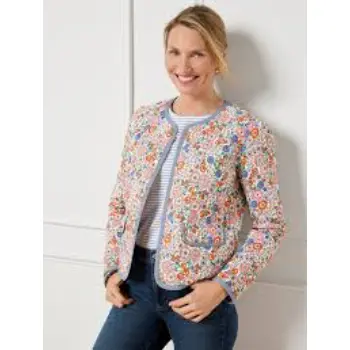 Enchanting Blooms Quilted Jacket 